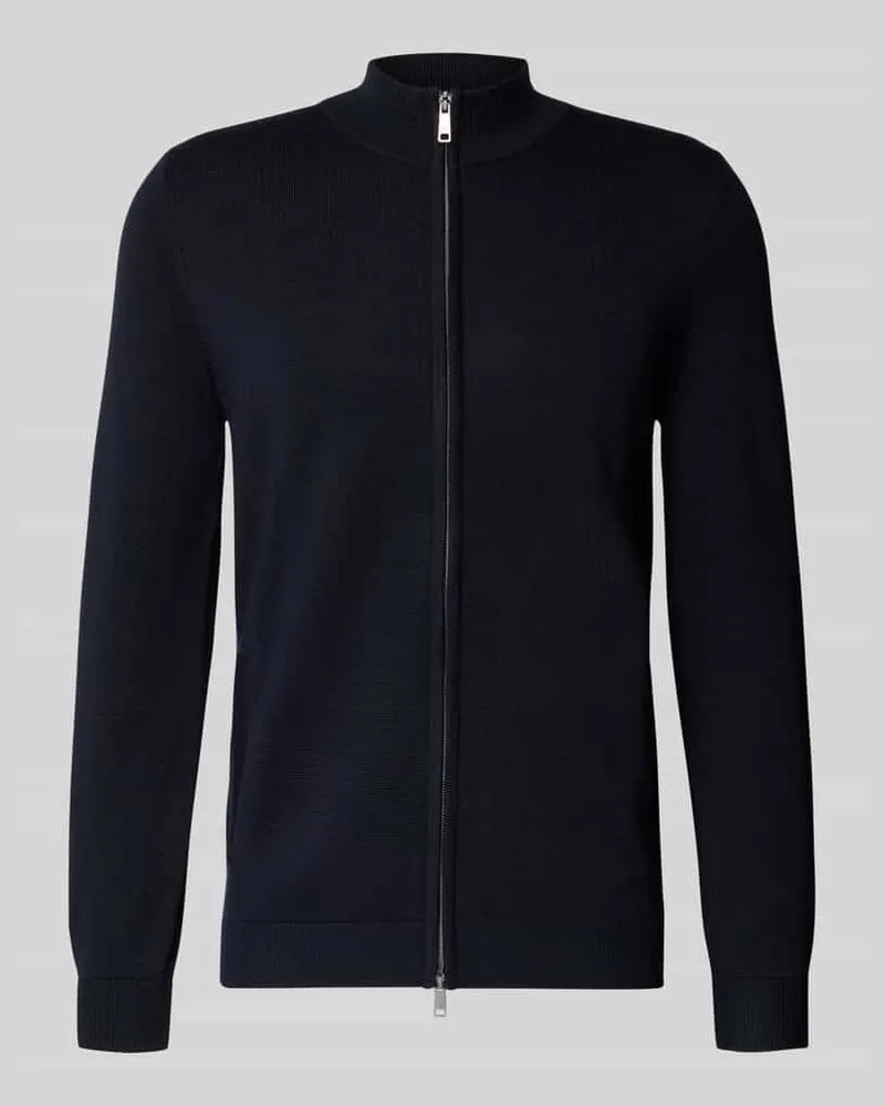 Christian Berg Wolljacke mit Stehkragen 