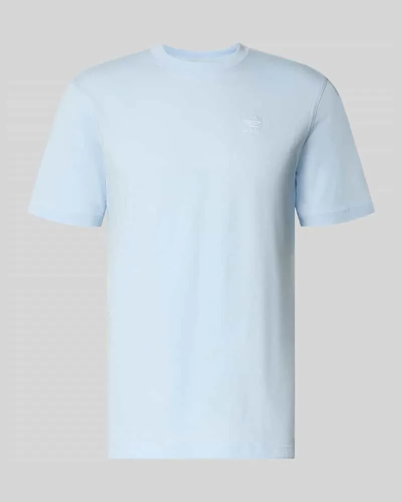 adidas Regular Fit T-Shirt aus reiner Baumwolle Hellblau