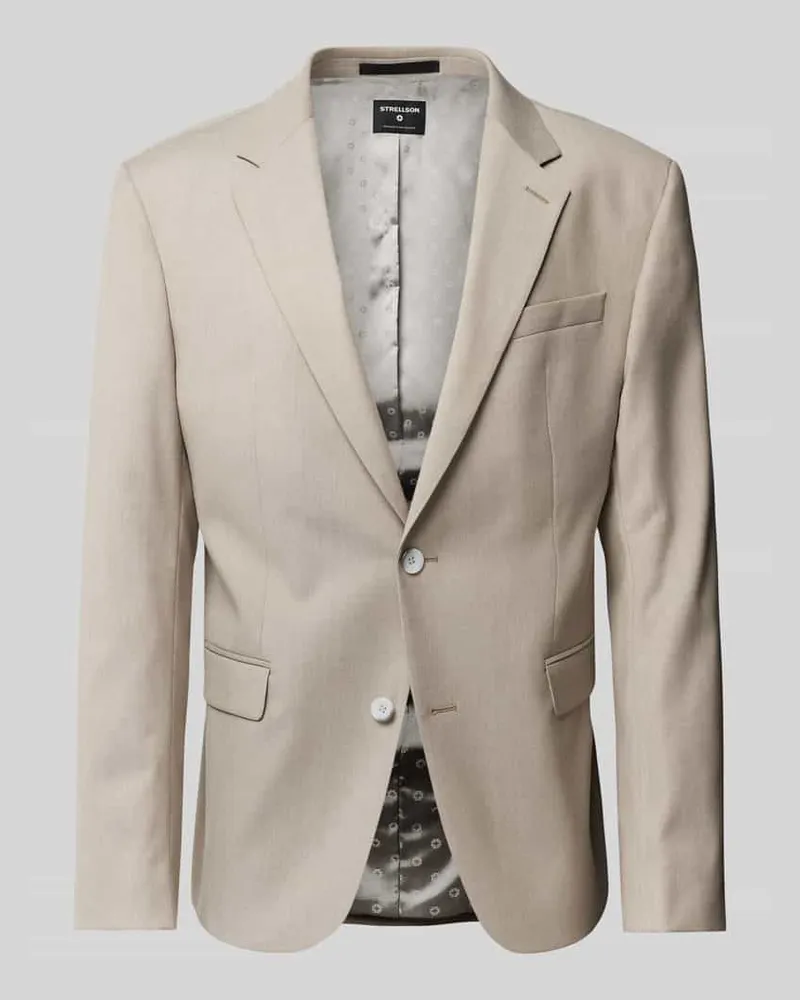 Strellson Sakko mit Brustleistentasche Modell 'Aidan2 Sand