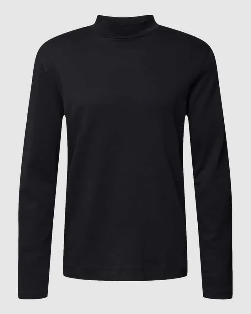 Christian Berg Longsleeve mit Stehkragen 