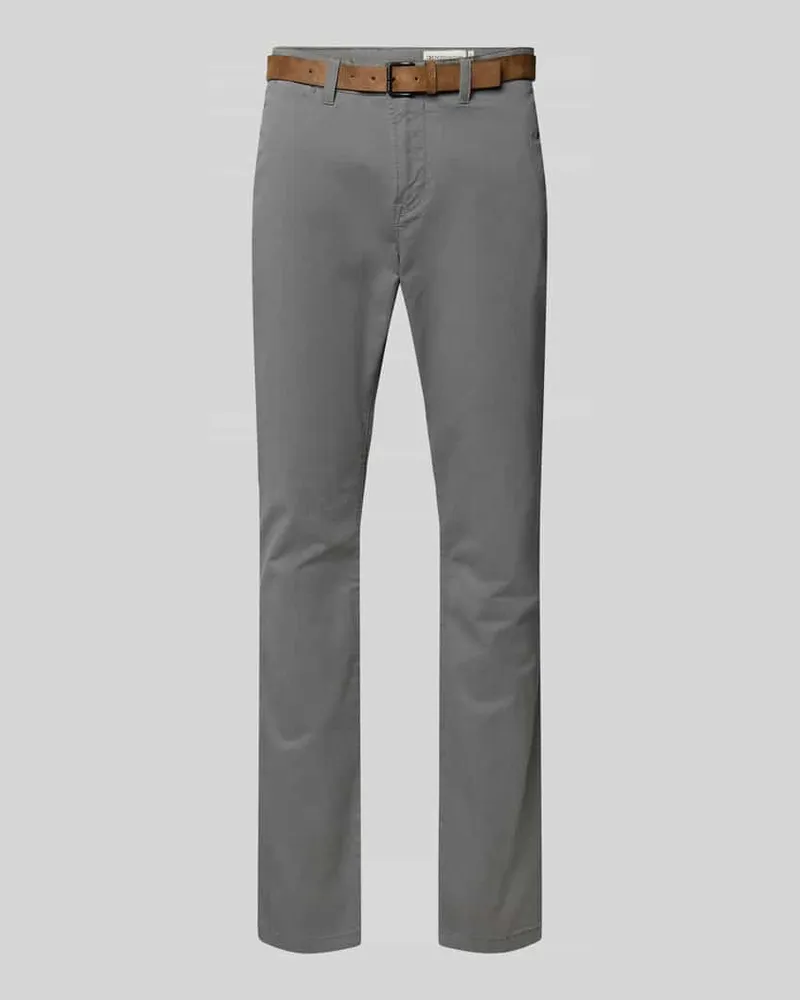 Tom Tailor Slim Fit Chino mit Gürtel 