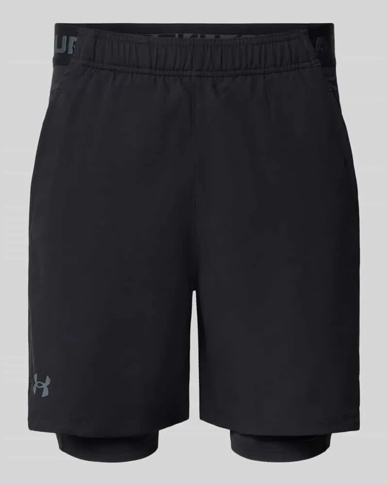 Under Armour Shorts im 2-in-1-Look mit elastischem Bund 