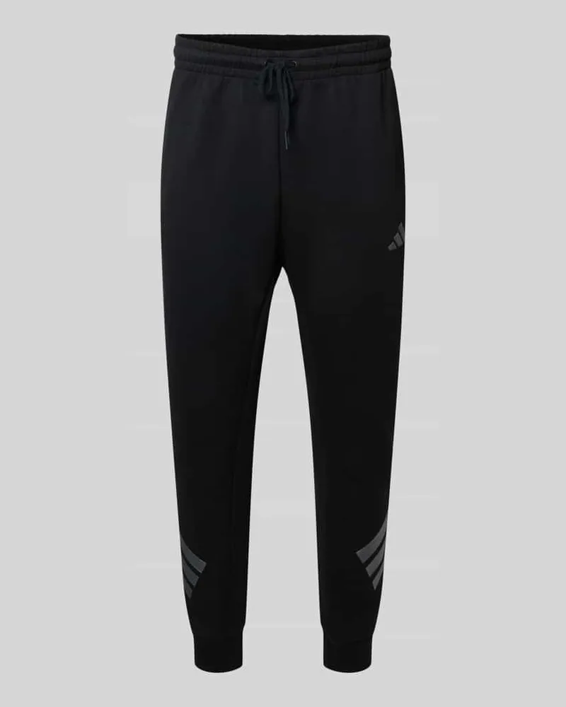 adidas Sweatpants mit elastischem Bund und Tunnelzug 