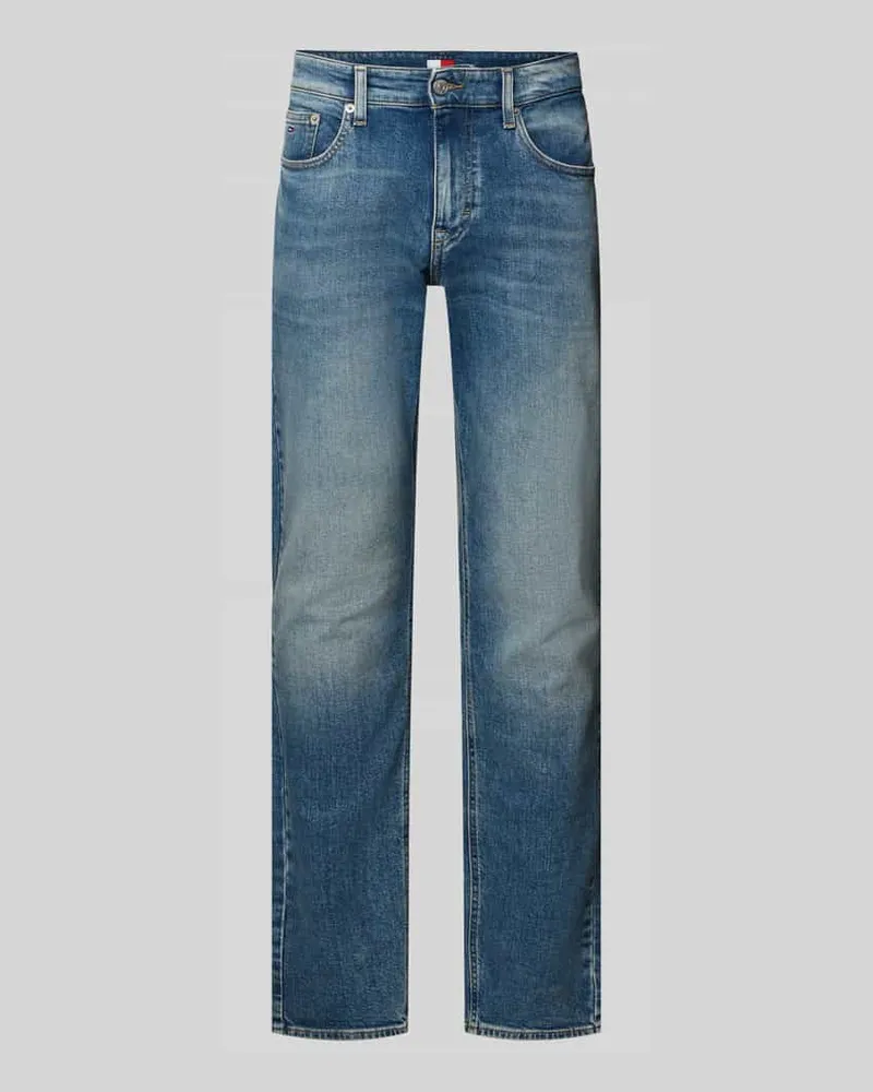 Tommy Hilfiger Slim Fit Jeans aus Baumwoll-Mix Modell 'SCANTON SLIM Blau
