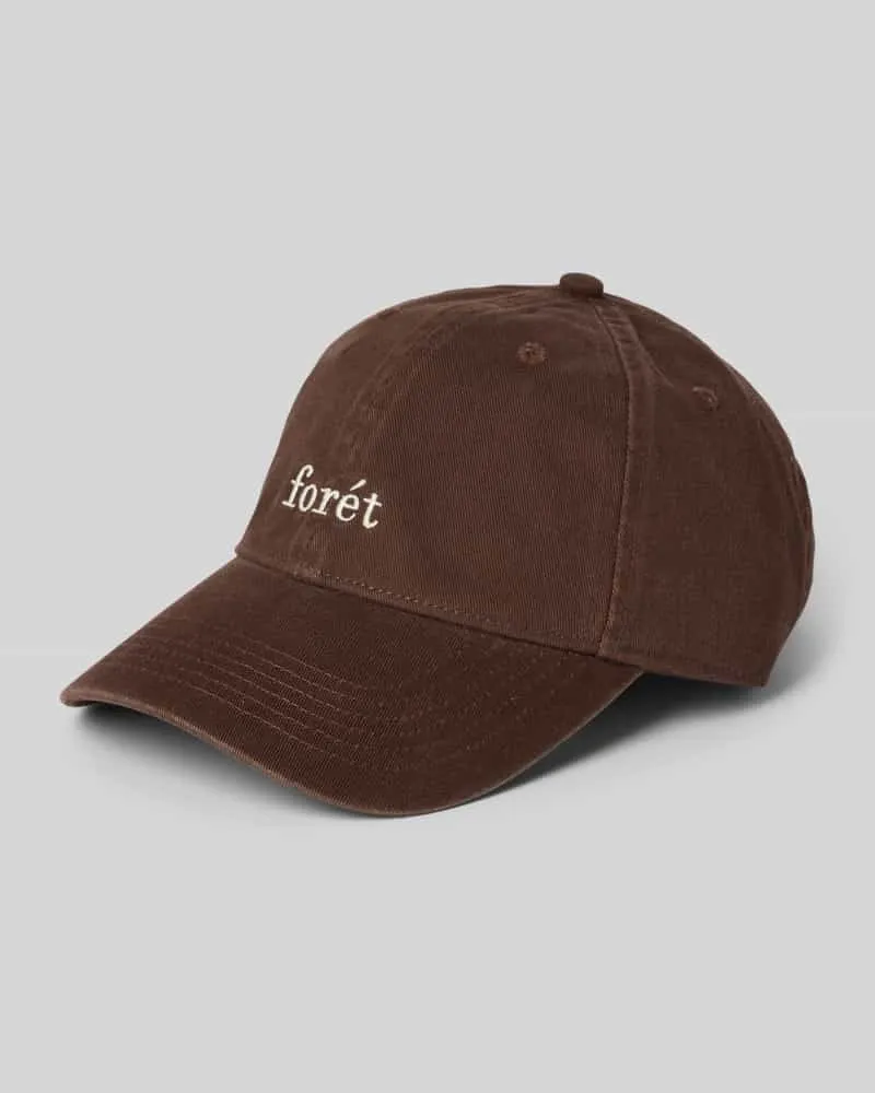 forét Basecap mit Label-Stitching 