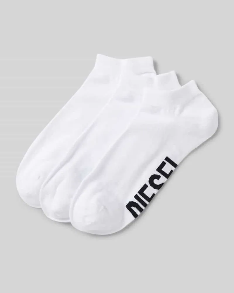 Diesel Socken mit Label-Print im 3er-Pack 