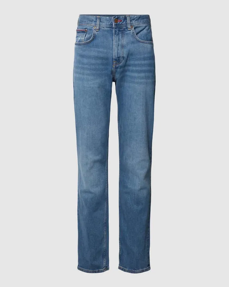 Tommy Hilfiger Regular Fit Jeans im 5-Pocket-Design Modell 'BOSTON 