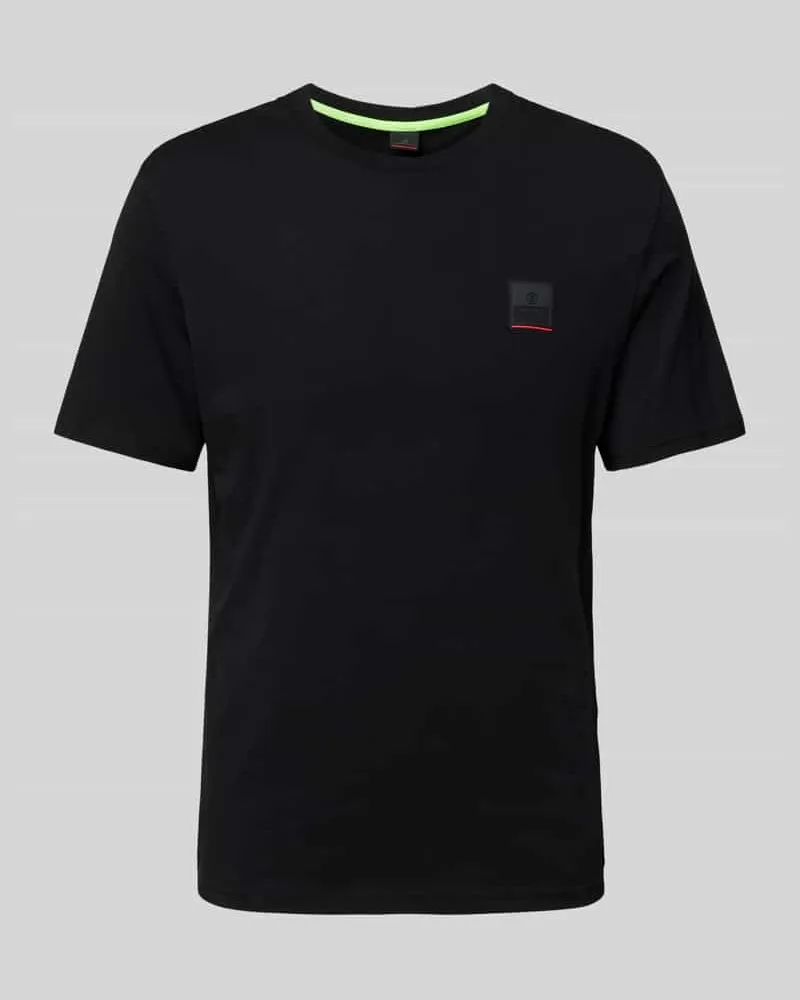 Bogner T-Shirt mit Label-Detail Modell 'VITO Black