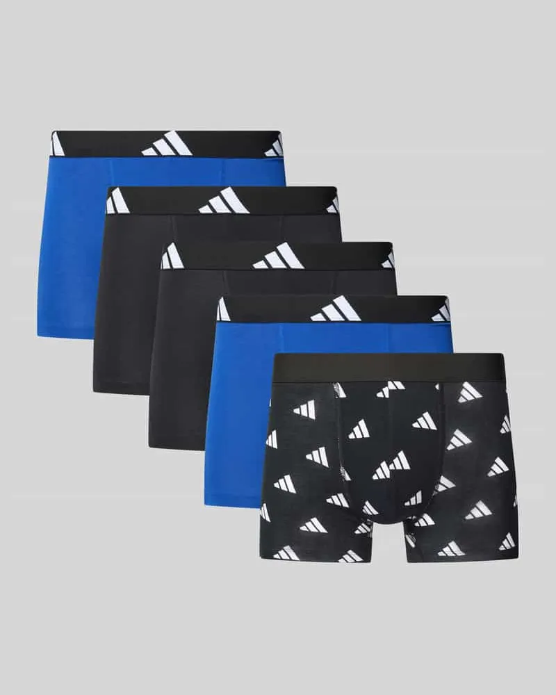 adidas Trunks mit elastischem Logo-Bund im 5er-Pack 