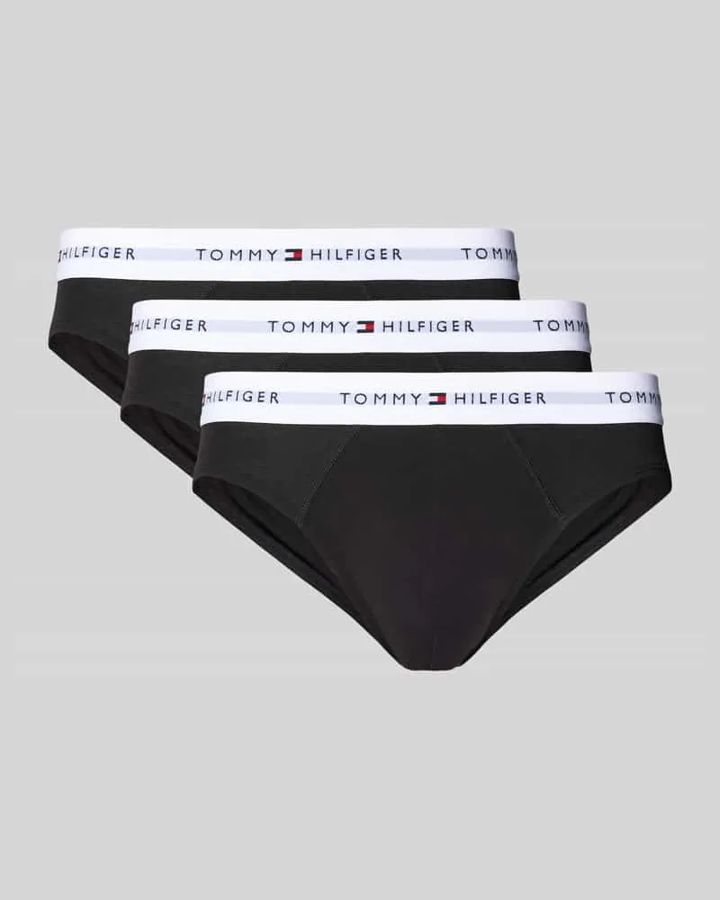 Tommy Hilfiger Slip aus Baumwoll-Mix im 3er-Pack 