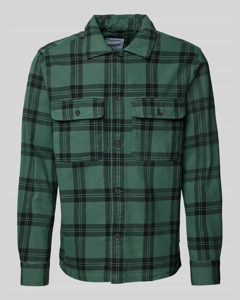Only & Sons Regular Fit Freizeithemd mit New-Kent-Kragen Modell 'OLIVER 
