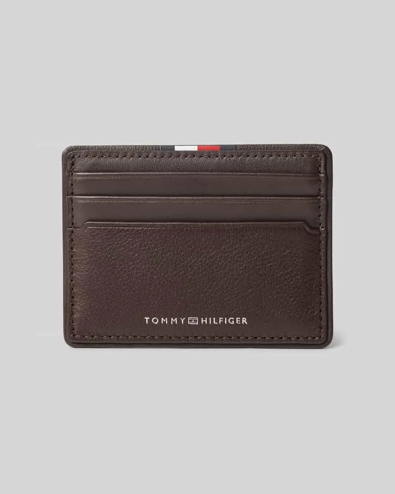Tommy Hilfiger Kartenetui aus Rindleder 
