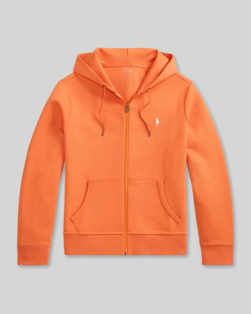 Ralph Lauren Regular Fit Sweatjacke aus Baumwoll-Mix Orange