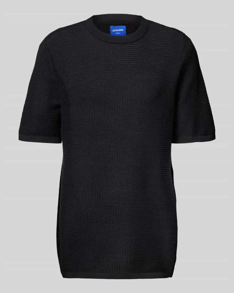 Jack & Jones Strickshirt mit Rundhalsausschnitt Modell 'ALMERIA 