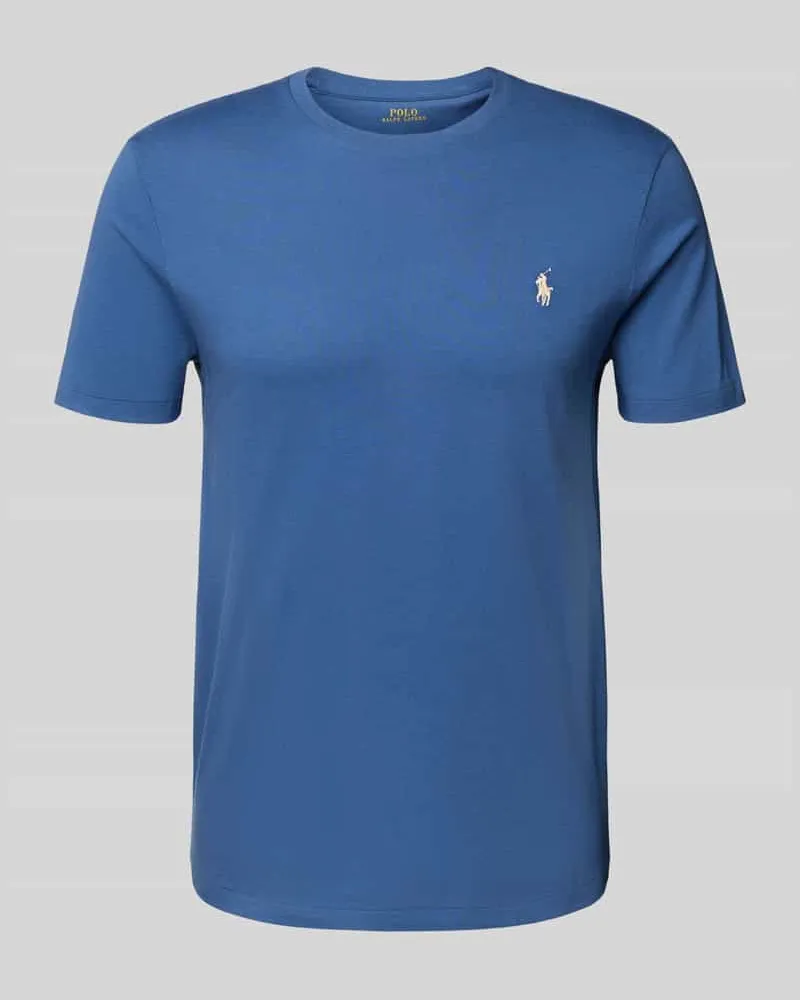 Ralph Lauren Custom Slim Fit T-Shirt mit Label-Stitching 