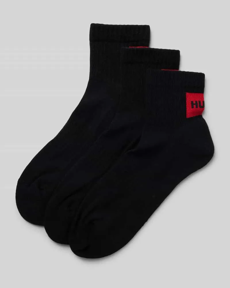 HUGO BOSS Socken mit Label-Print im 3er-Pack 