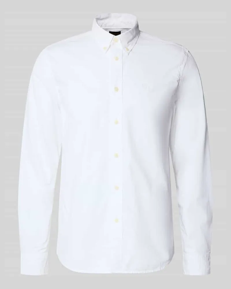 PME Legend Regular Fit Freizeithemd mit Button-Down-Kragen 