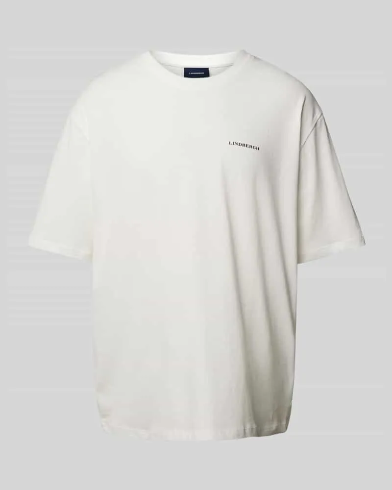 Lindbergh Oversized T-Shirt mit Label-Print 