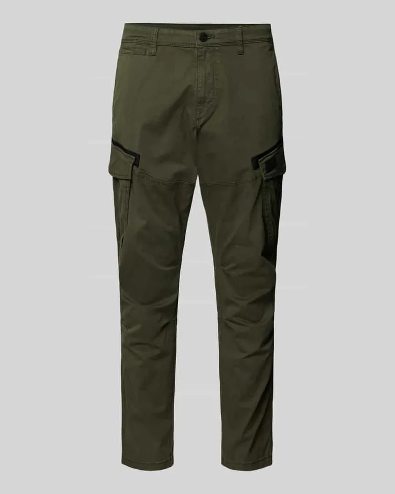 S.Oliver Stoffhose mit Pattentaschen Oliv