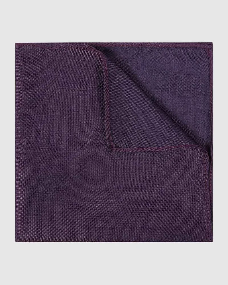 Blick Einstecktuch aus Seide Purple