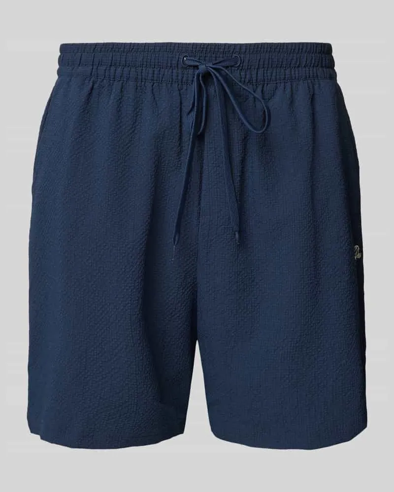LES DEUX Regular Fit Badehose mit Strukturmuster Modell 'Stan 