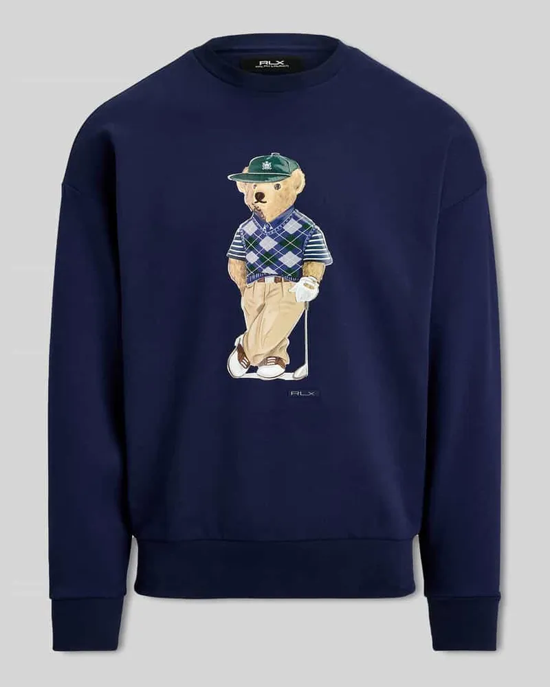 Ralph Lauren Strickpullover mit Polo Bear-Stitching Marine