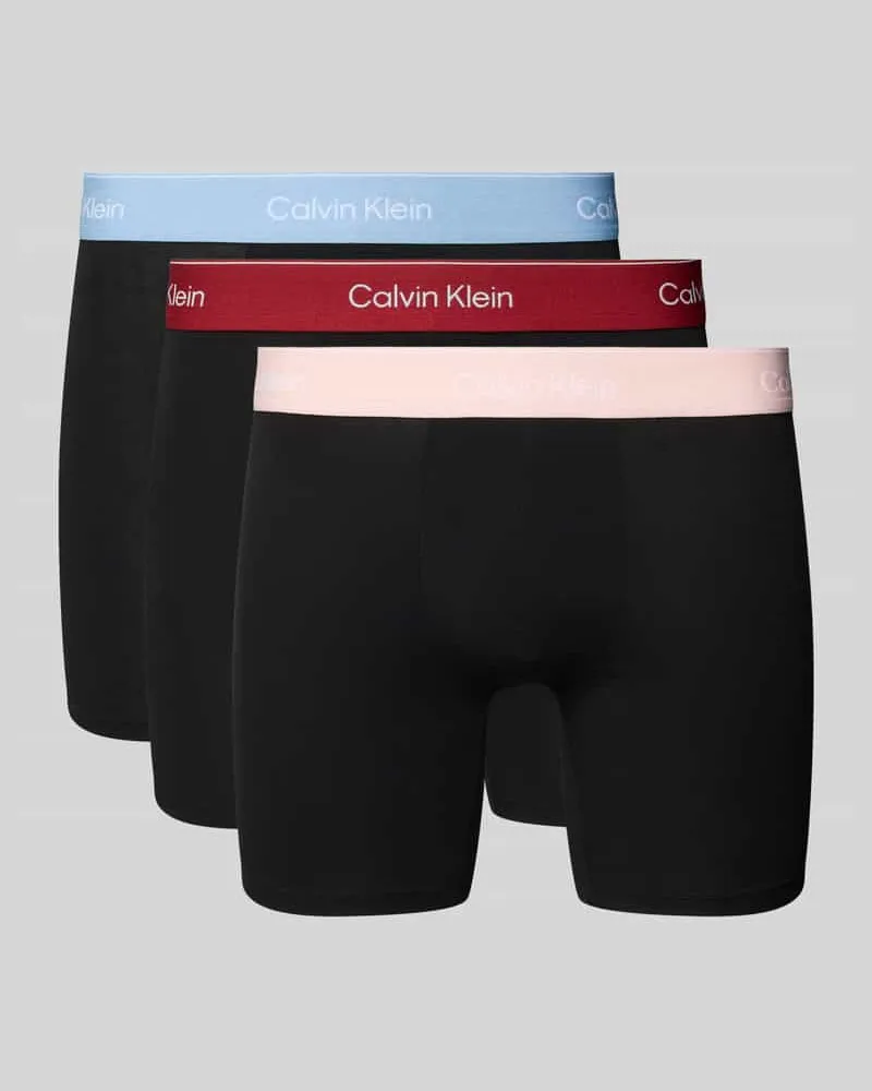 Calvin Klein Trunks im 3er-Pack mit elastischem Logo-Bund 