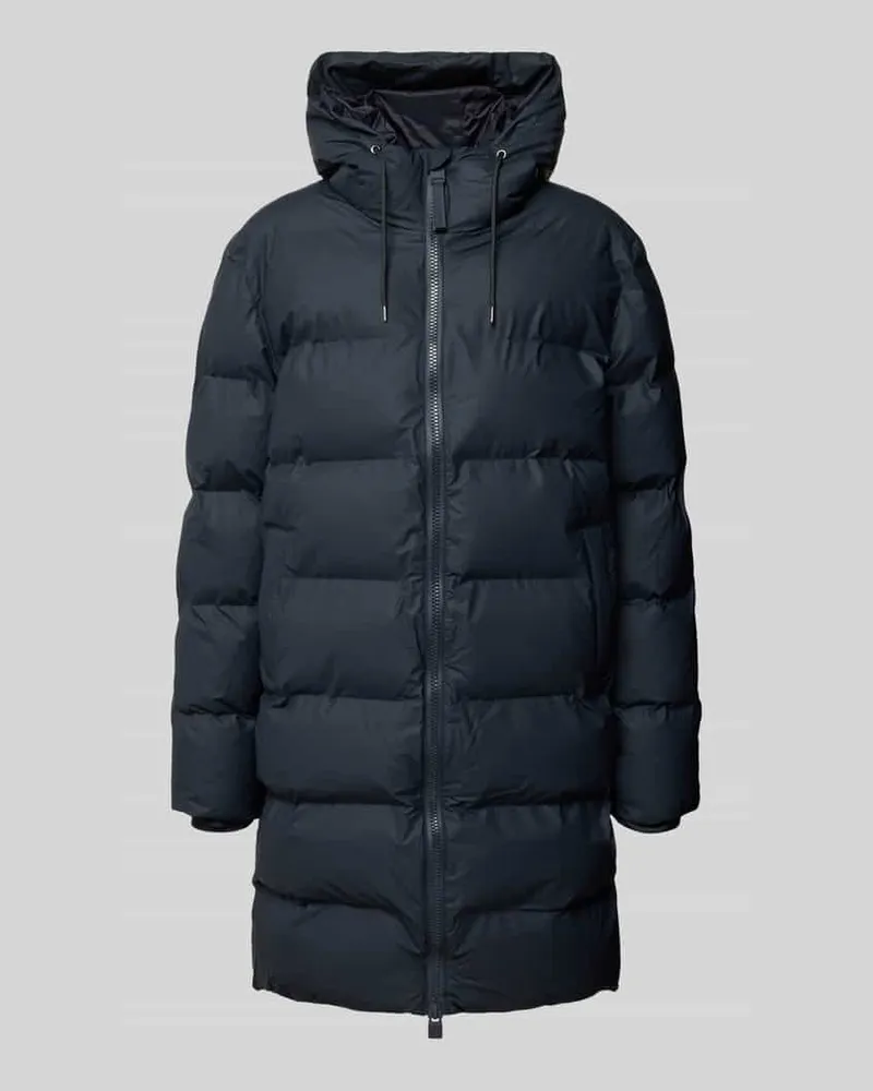 RAINS Steppjacke mit Zweiwege-Reißverschluss Modell 'Alta Marine