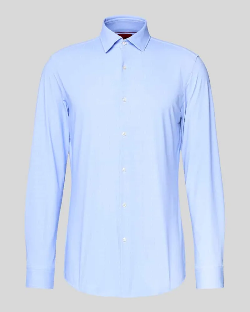 HUGO BOSS Slim Fit Businesshemd aus leichtem Stretch-Material Modell 'KENNO 
