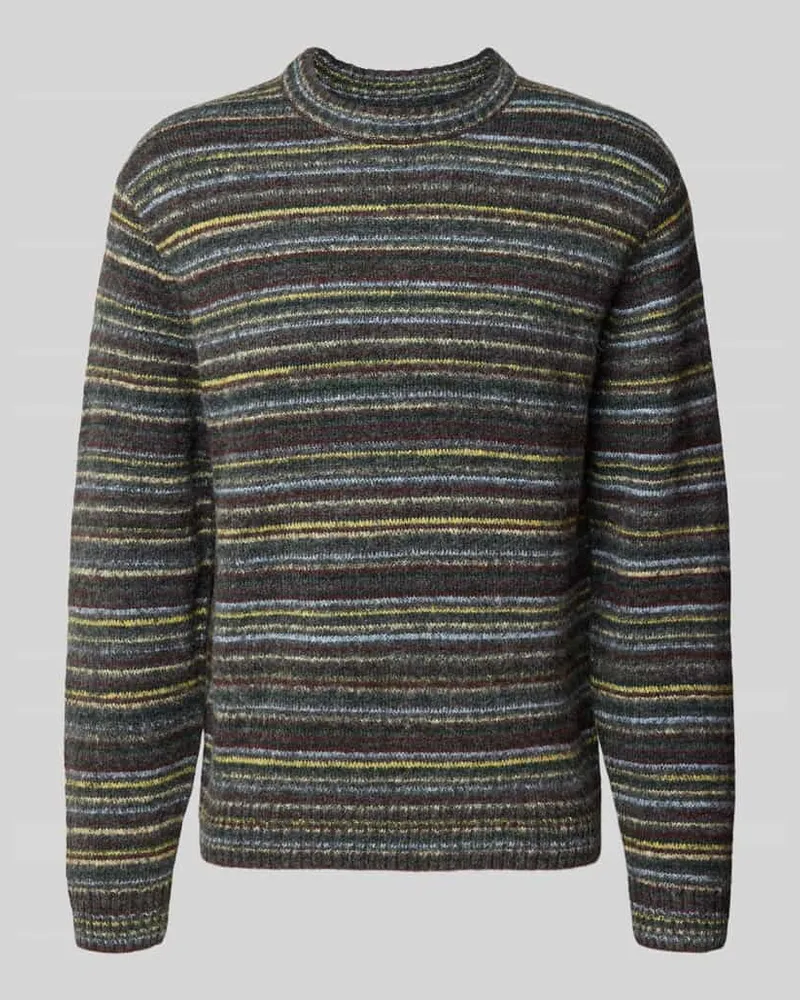 McNeal Regular Fit Strickpullover mit Baumwoll-Anteil Hellgrau