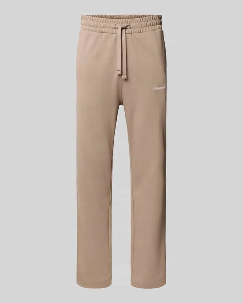 Jack & Jones Sweatpants mit elastischem Bund Modell 'KANE Beige