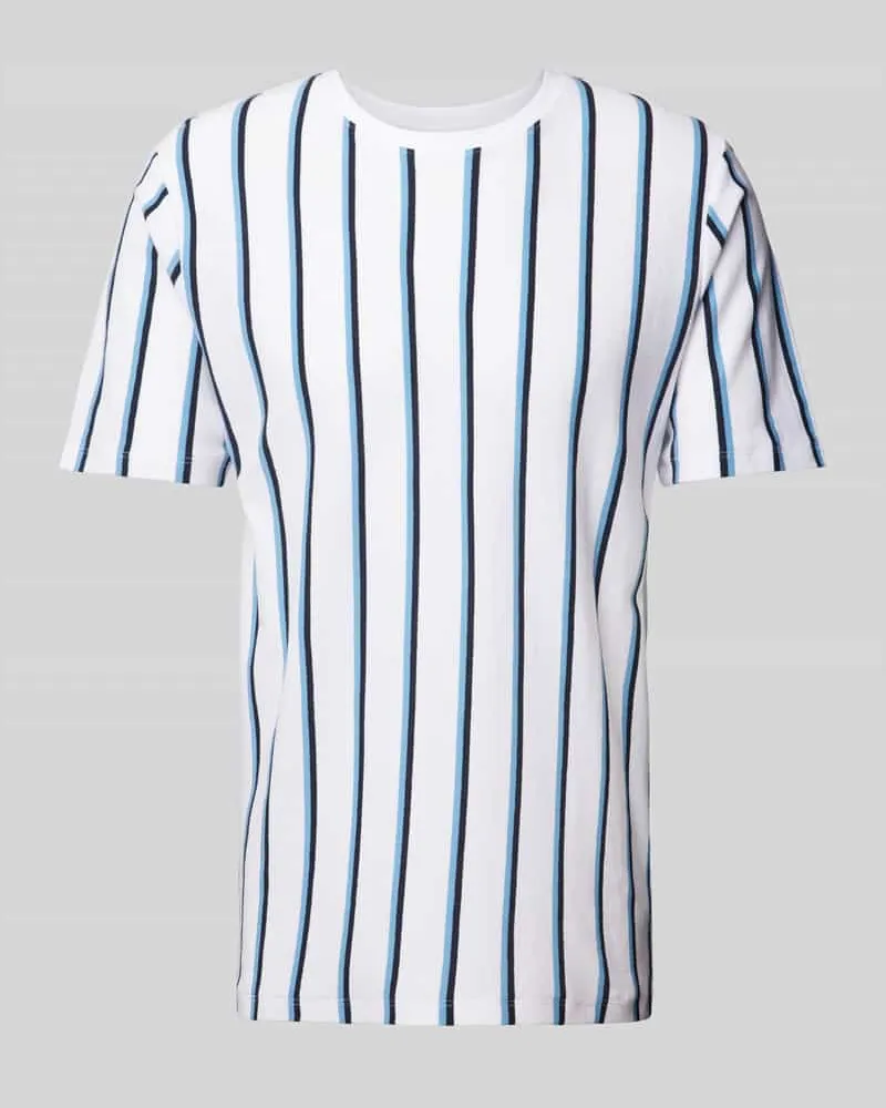 Lindbergh T-Shirt mit Streifenmuster 