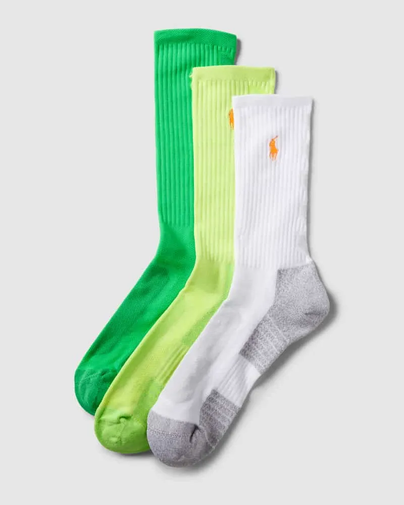 Ralph Lauren Socken mit Logo-Stitching im 3er-Pack 