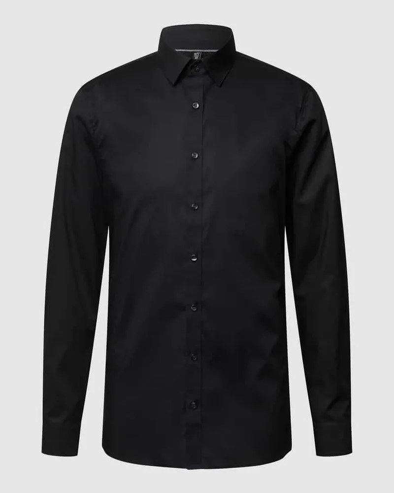 Olymp Super Slim Fit Business-Hemd mit Kentkragen 
