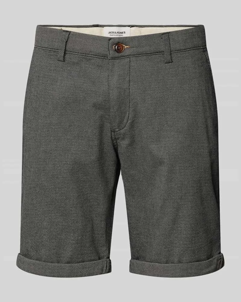 Jack & Jones Regular Fit Bermudas mit Strukturmuster Modell 'FURY 
