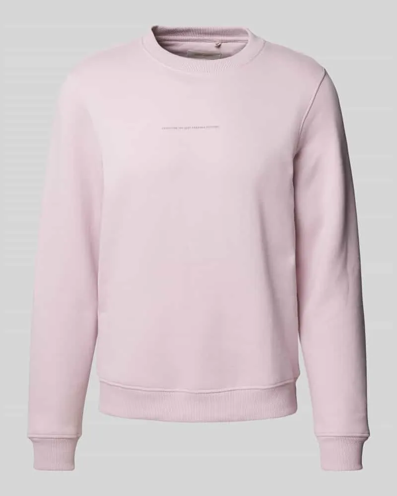 Blend Sweatshirt mit Statement-Print Modell 'JANKO Flieder