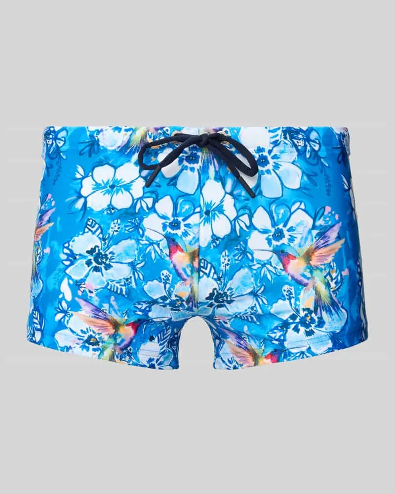 HOM Badehose mit Tunnelzug Modell 'Kolibris 