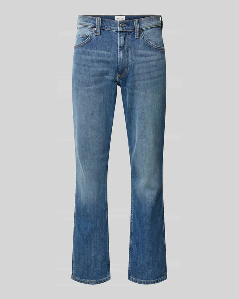 Mustang Straight Fit Jeans mit Label-Patch Modell 'TRAMPER 