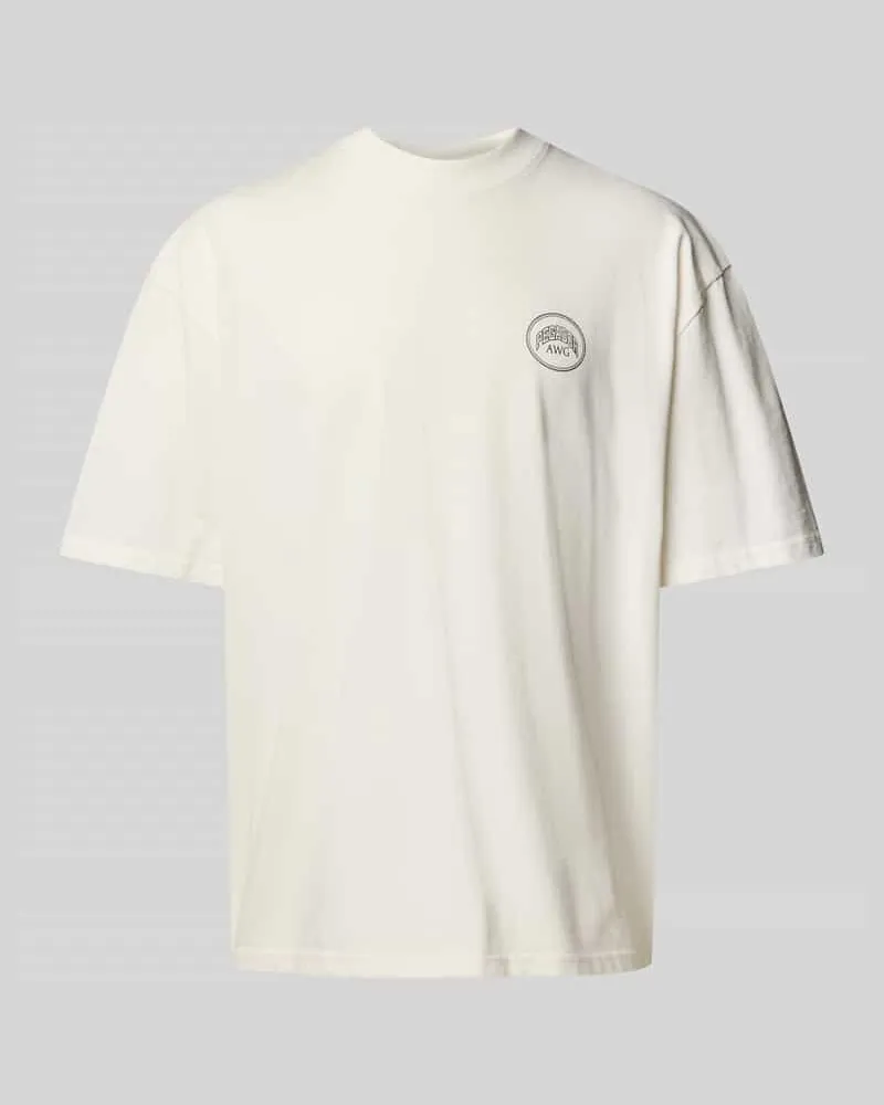 PEGADOR Oversized T-Shirt mit Label-Print Modell 'BUCKLIN 
