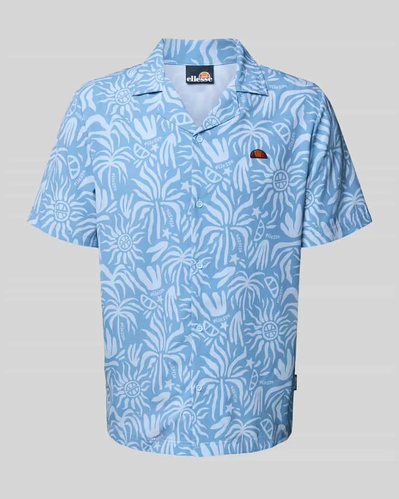Ellesse Regular Fit Freizeithemd mit Logo-Badge Modell 'SUNNAMI 