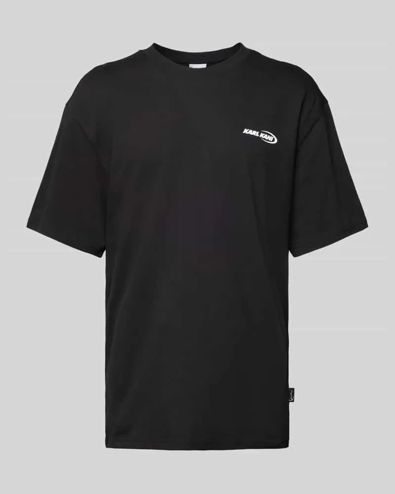 Karl Kani T-Shirt mit Label-Print Black