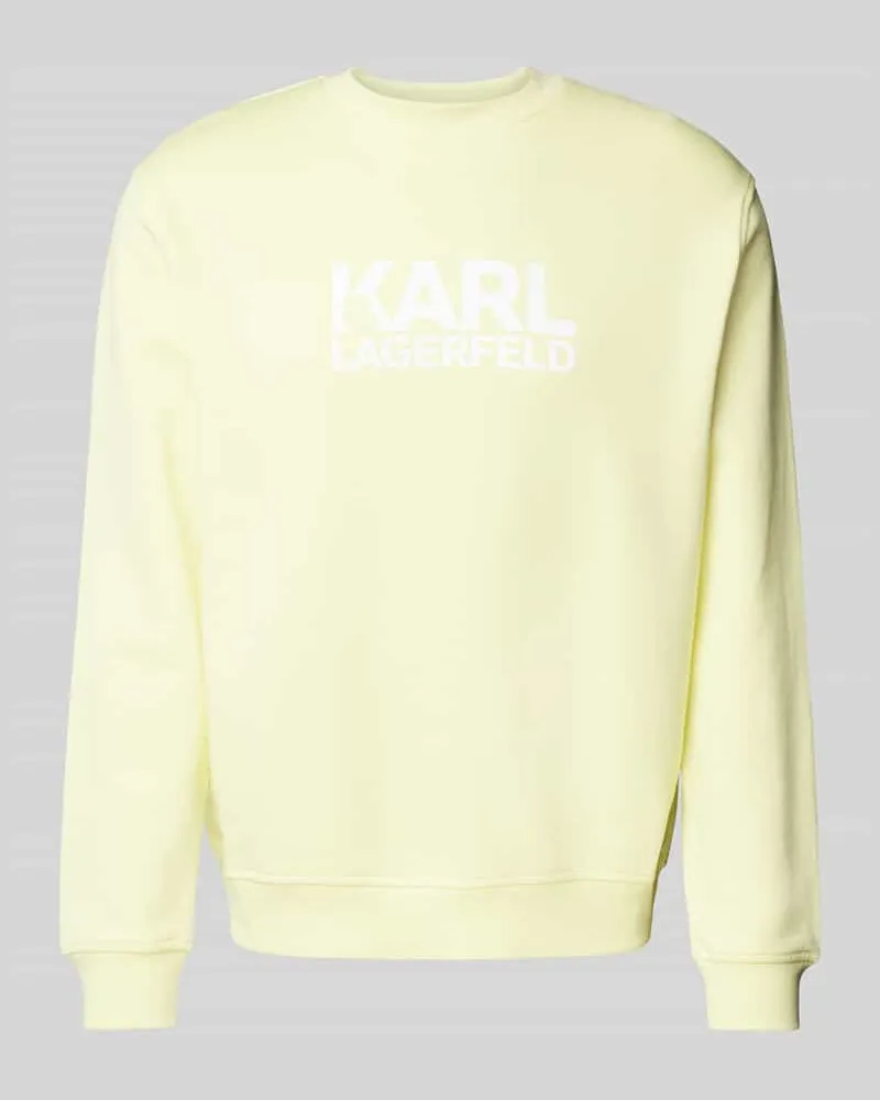 Karl Lagerfeld Sweatshirt mit Label-Print 