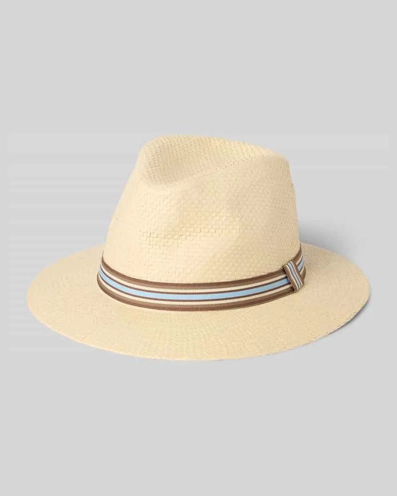 Müller Headwear Strohhut mit Hutband Camel