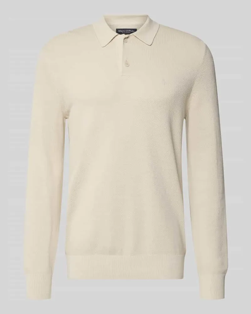 Marc O'Polo Pullover mit Polokragen Beige