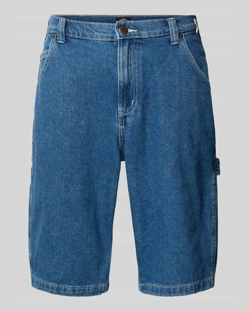 Dickies Jeansshorts mit Eingrifftaschen Modell 'GARYVILLE Jeansblau