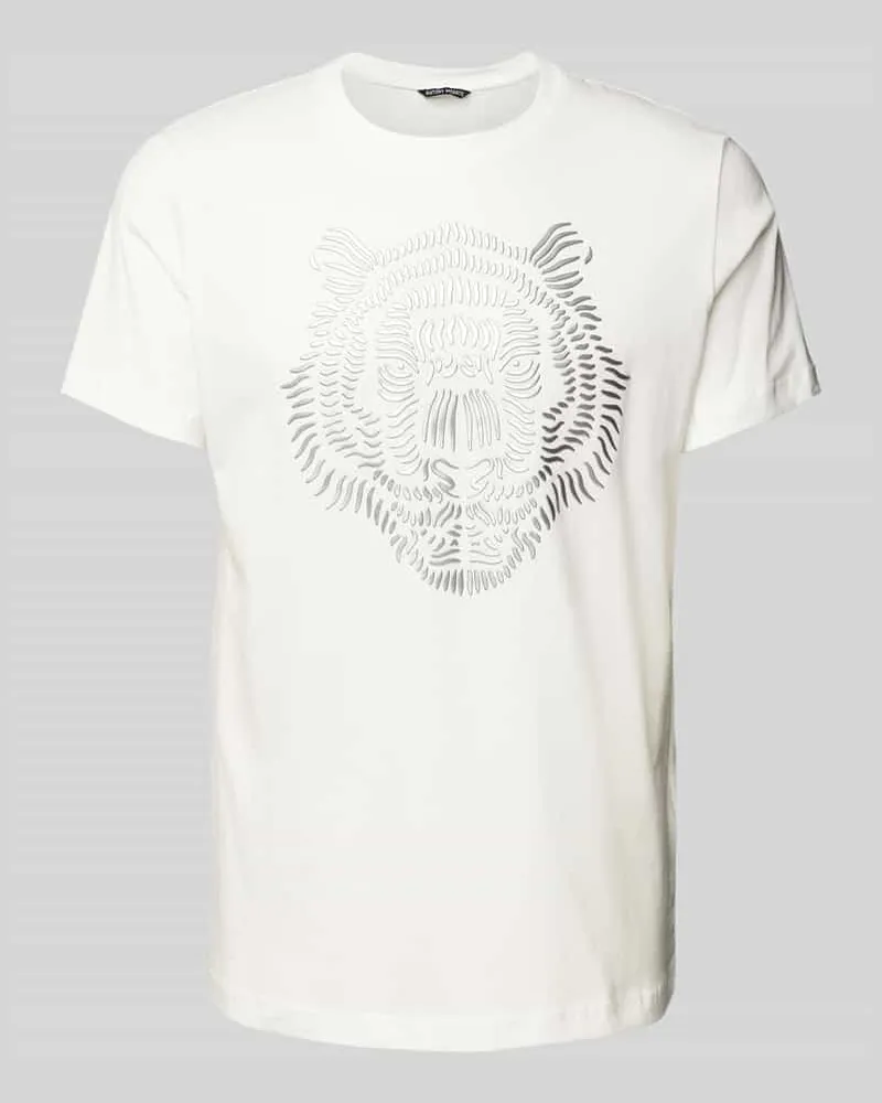 Antony Morato T-Shirt mit Motiv-Print Weiss