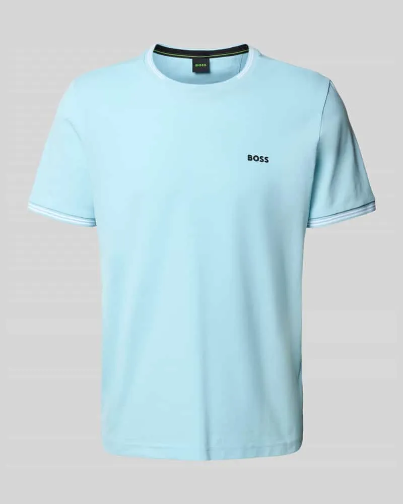 HUGO BOSS Regular Fit T-Shirt aus Baumwoll-Mix Modell 'TAUL 