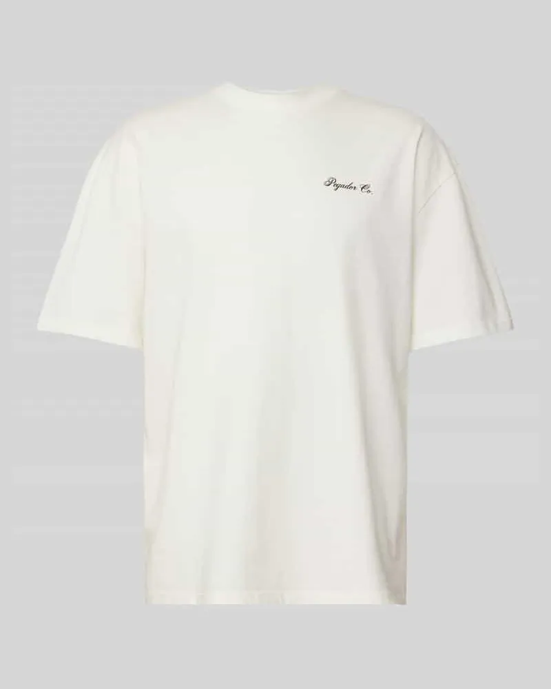 PEGADOR Oversized T-Shirt mit Label-Print Modell 'POLION 