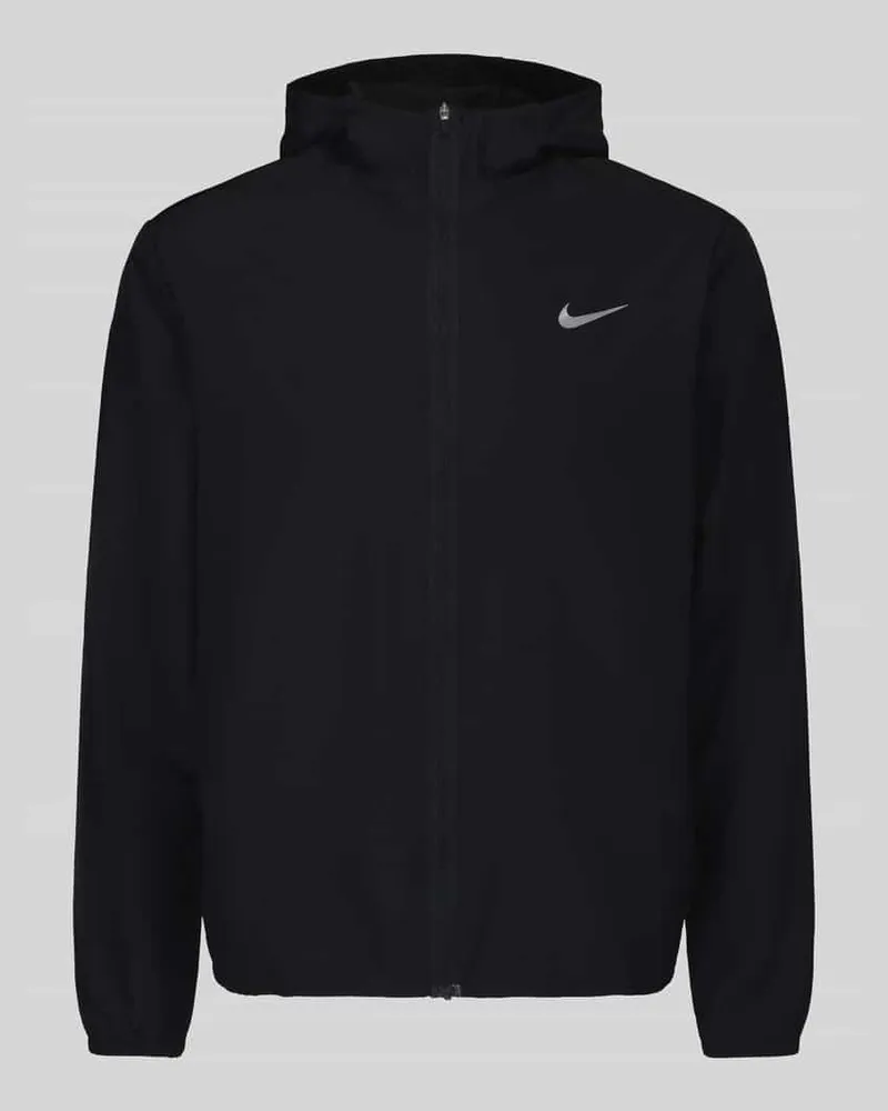 Nike Regular Fit Trainingsjacke mit Kapuze Black