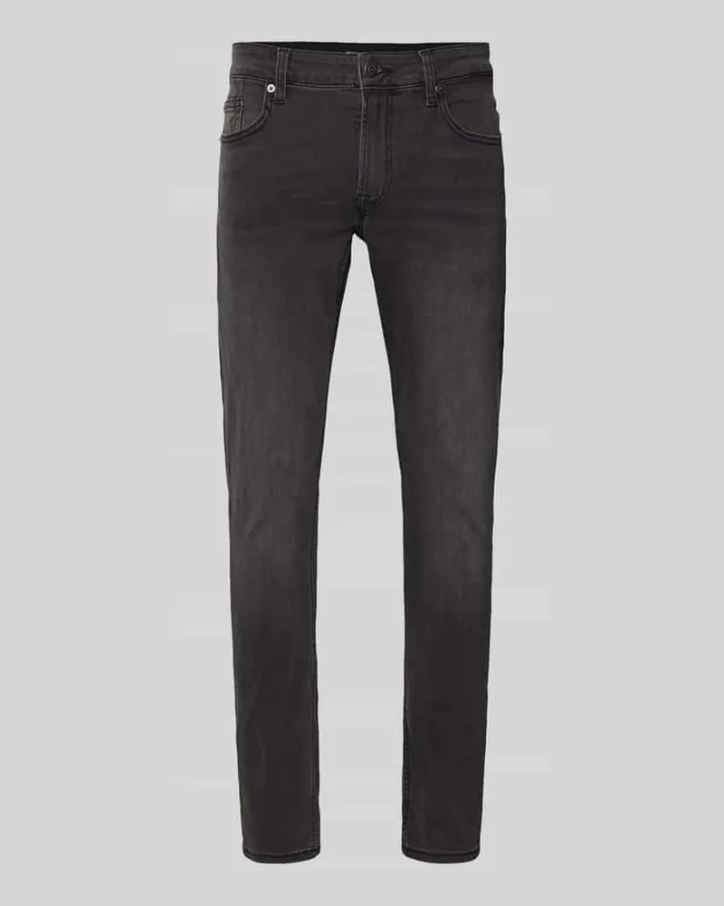 Only & Sons Stone Washed Slim Fit Jeans Black